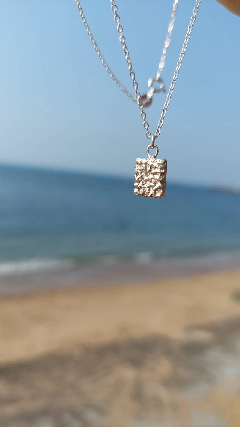 时.痕项链 - 项链 - 纯银 