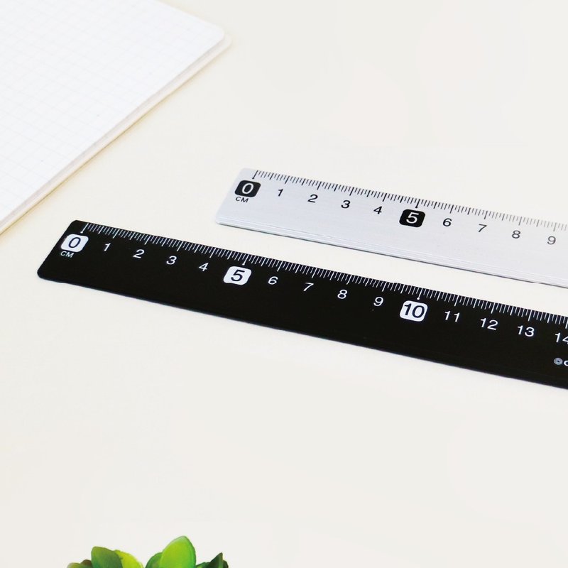 简单生活系列 CR-141 15cm大字铝尺 - 其他 - 其他材质 