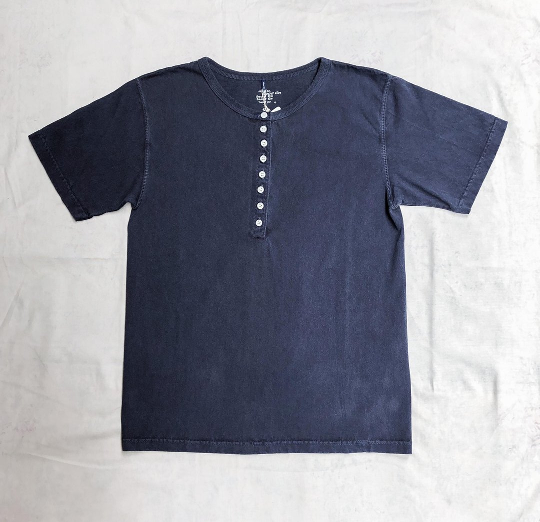 袅袅百货公司- 新品 GOOD ON 8 BUTTON HENLEY TEE - 女装 T 恤 - 棉 
