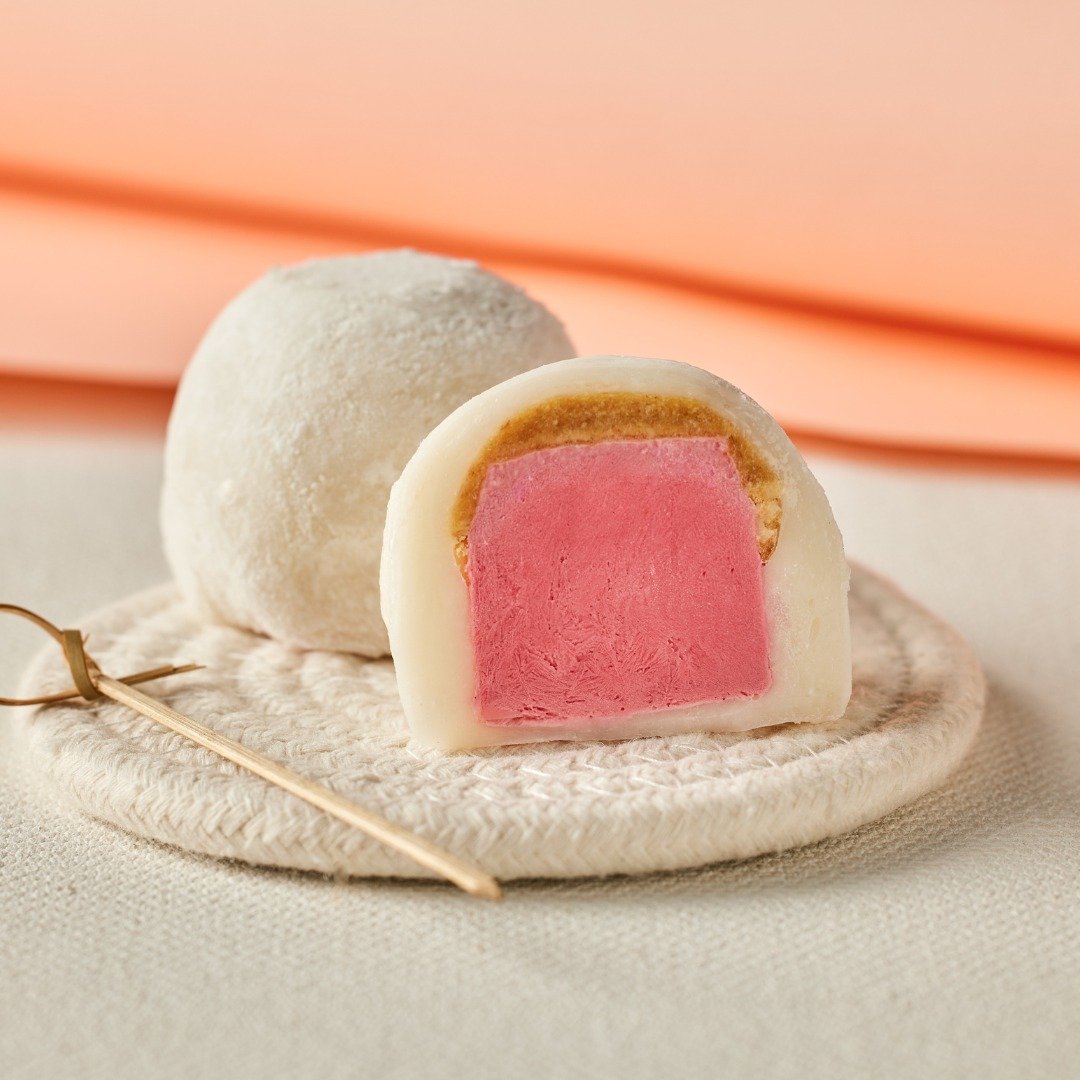 期间限定大福 覆盆莓奶酪大福 三入\六入装 - 蛋糕/甜点 - 新鲜食材 粉红色