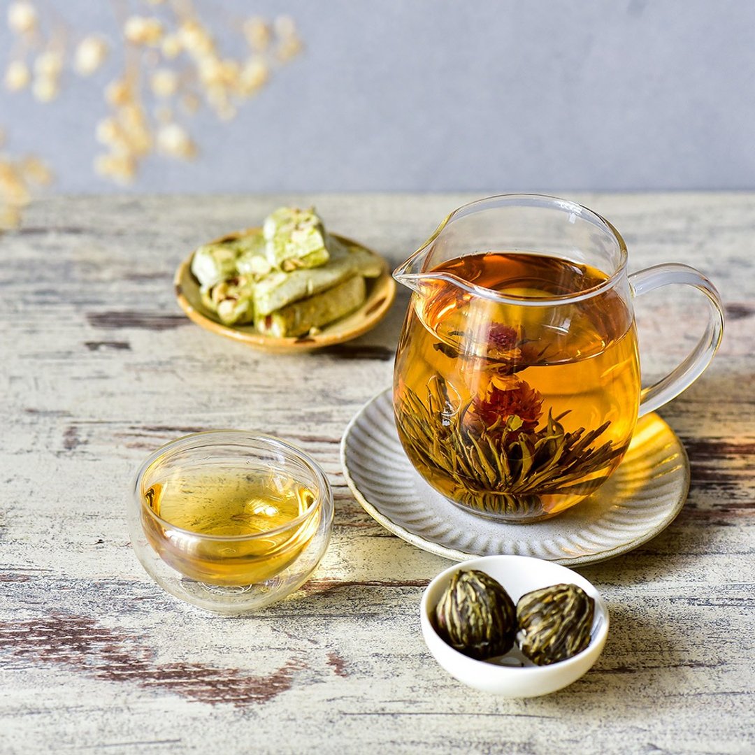 (团购组/包邮)【开花茶】工艺花茶_会开花的茶(单一款40颗装) - 茶 - 新鲜食材 红色