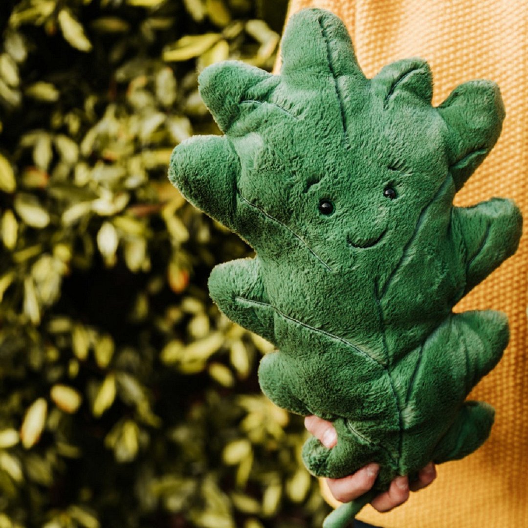 Woodland Oak Leaf 橡树叶 观叶植物 居家摆饰 - 玩偶/公仔 - 聚酯纤维 绿色