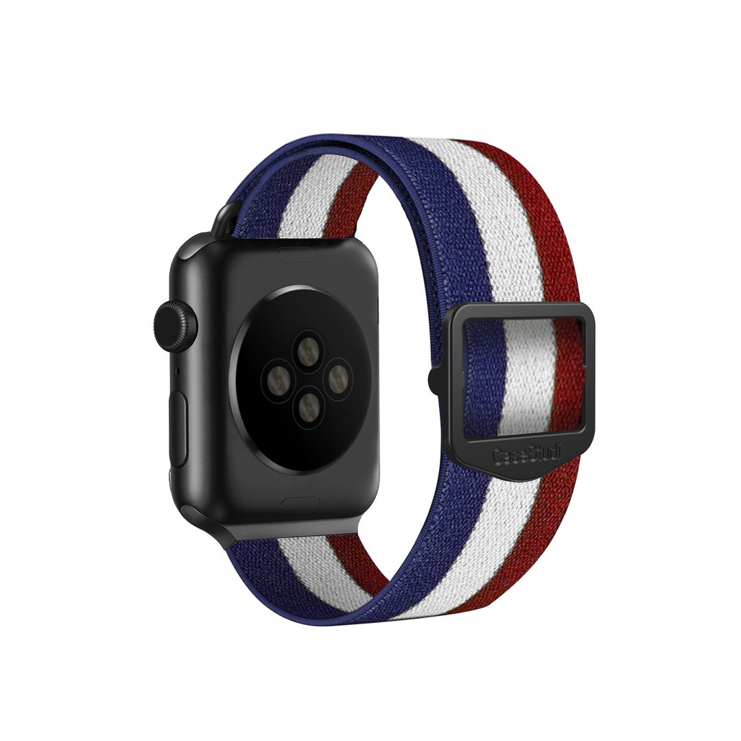 APPLE WATCH SERIES 8/7/6/5/4/SE BALLISTIC BAND: TRICOLOR - 表带 - 尼龙 