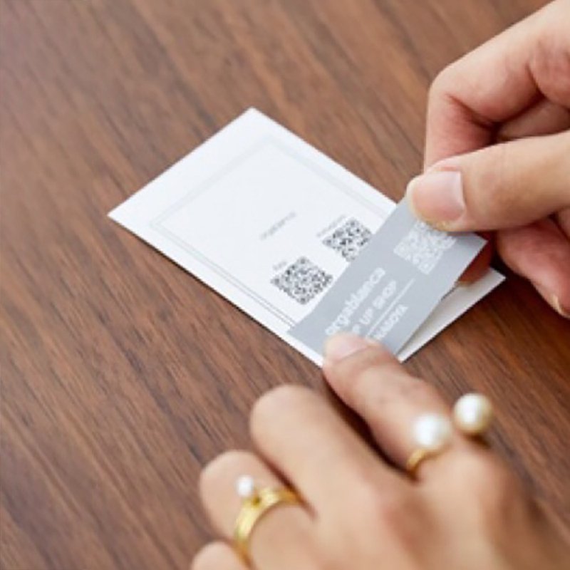 Brother TZe-MQL55 粉彩护贝标签带 ( 24mm 灰底白字 ) - 其他 - 纸 灰色