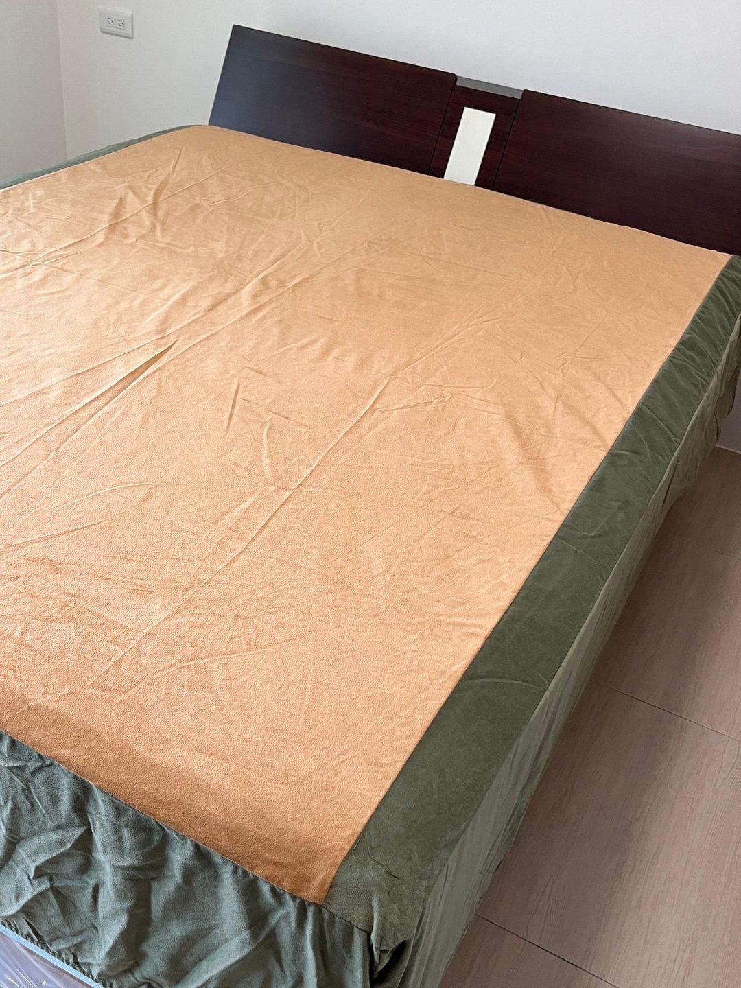 特价商品 全不劳奢猫抓布床包组标准双人皇家绿(1床包无枕套) - 寝具 - 其他人造纤维 