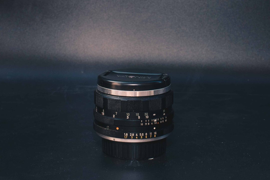 Minolta Auto Rokkor-P.F 55mm F1.8 - 相机 - 其他金属 黑色