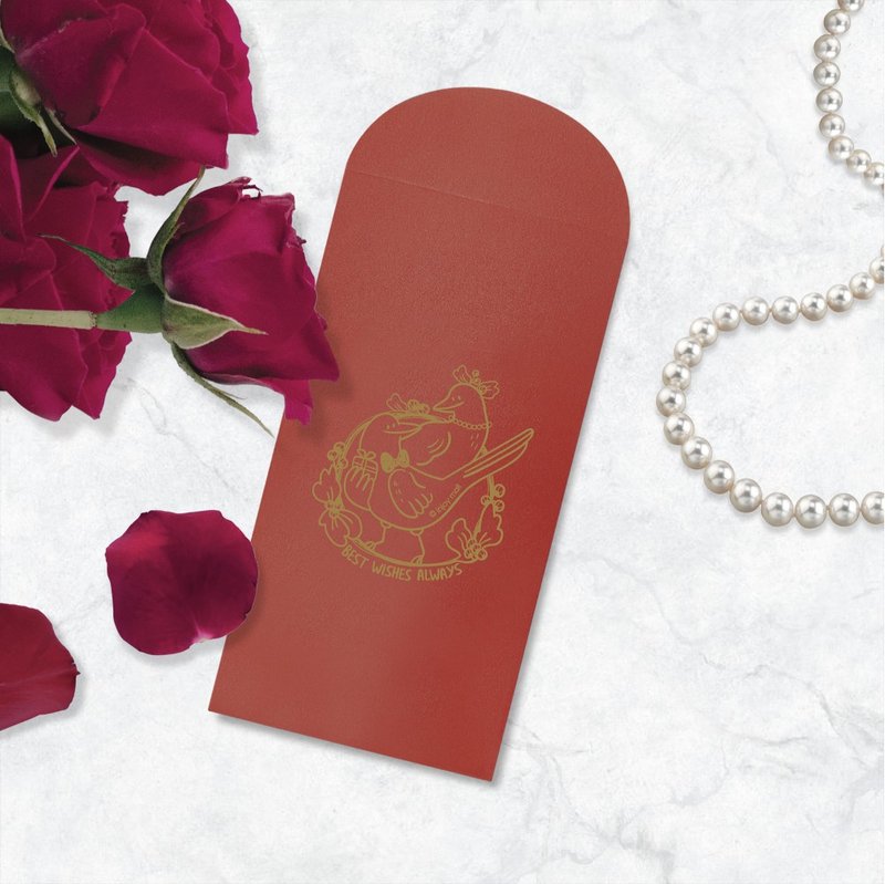 婚礼喜庆 满月 弥月 万用红包袋组合包 一包六入 - 红包/春联 - 纸 红色