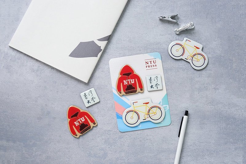 台湾大学 校园造型磁铁 - 生活款 - 冰箱贴/磁贴 - 塑料 多色