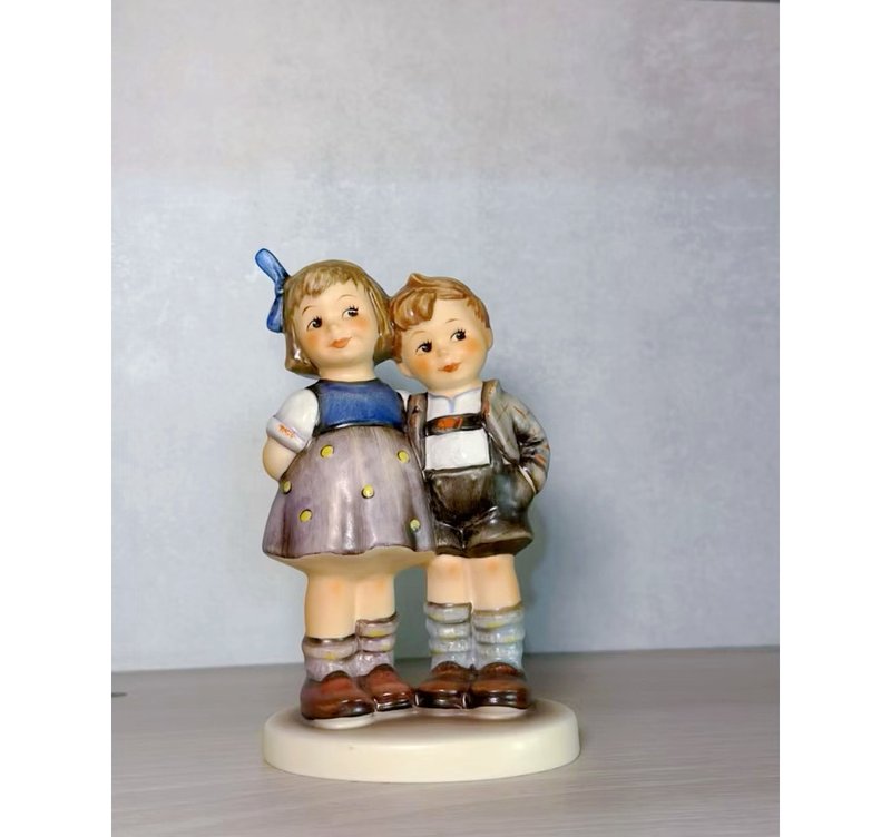 德国顶级瓷偶Hummel喜姆中古陶瓷收藏娃娃摆件 - 玩偶/公仔 - 瓷 