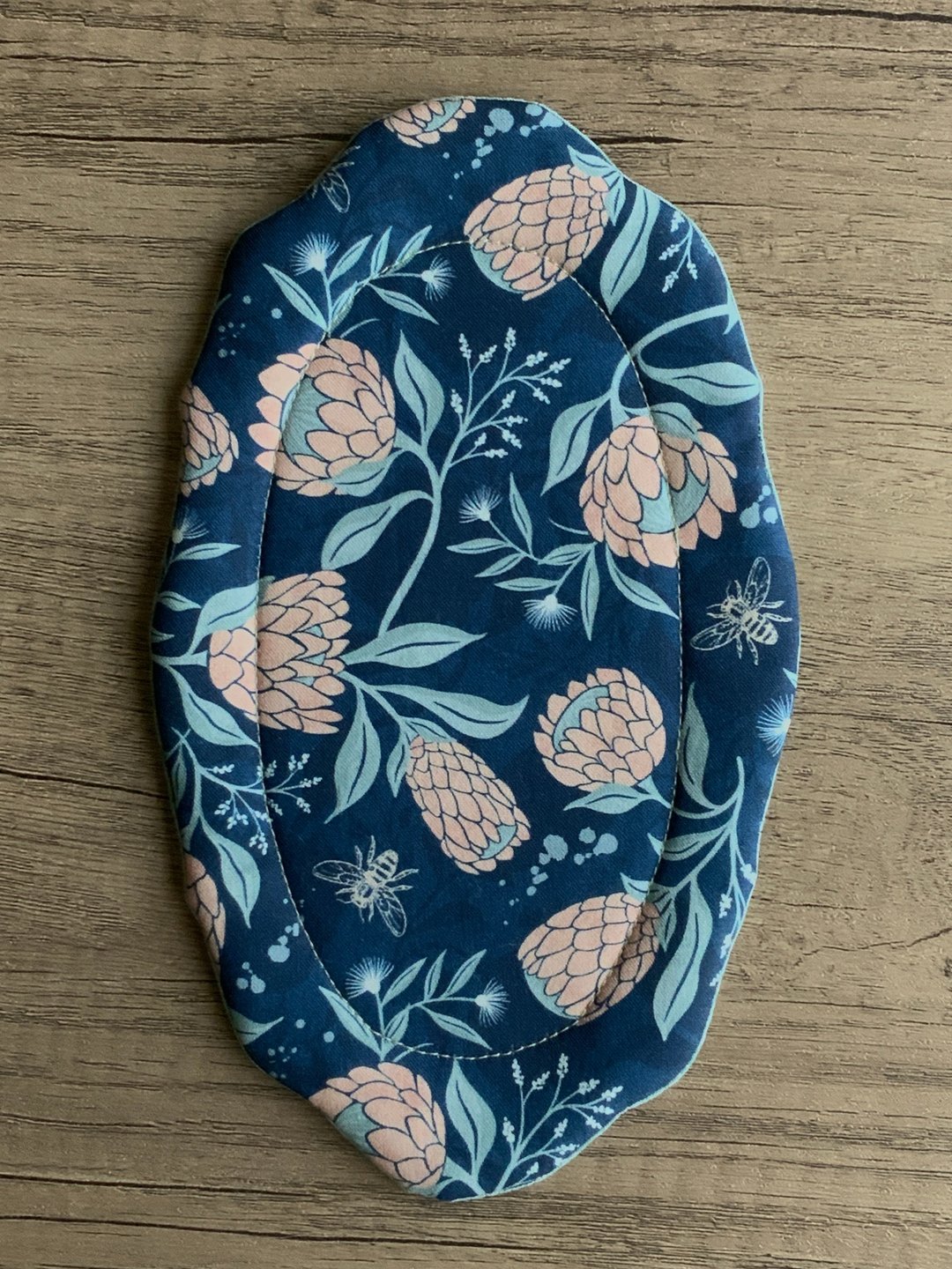 手作双面花色 布盘/收纳盘 - 收纳用品 - 棉 多色