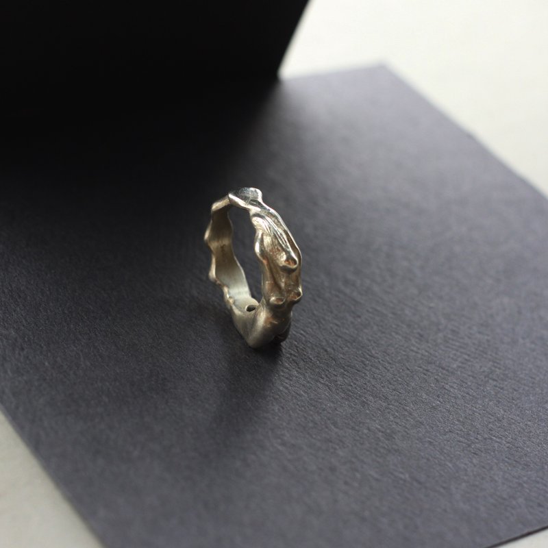 素体之女体NO.4 银戒指 - 戒指 - 其他金属 