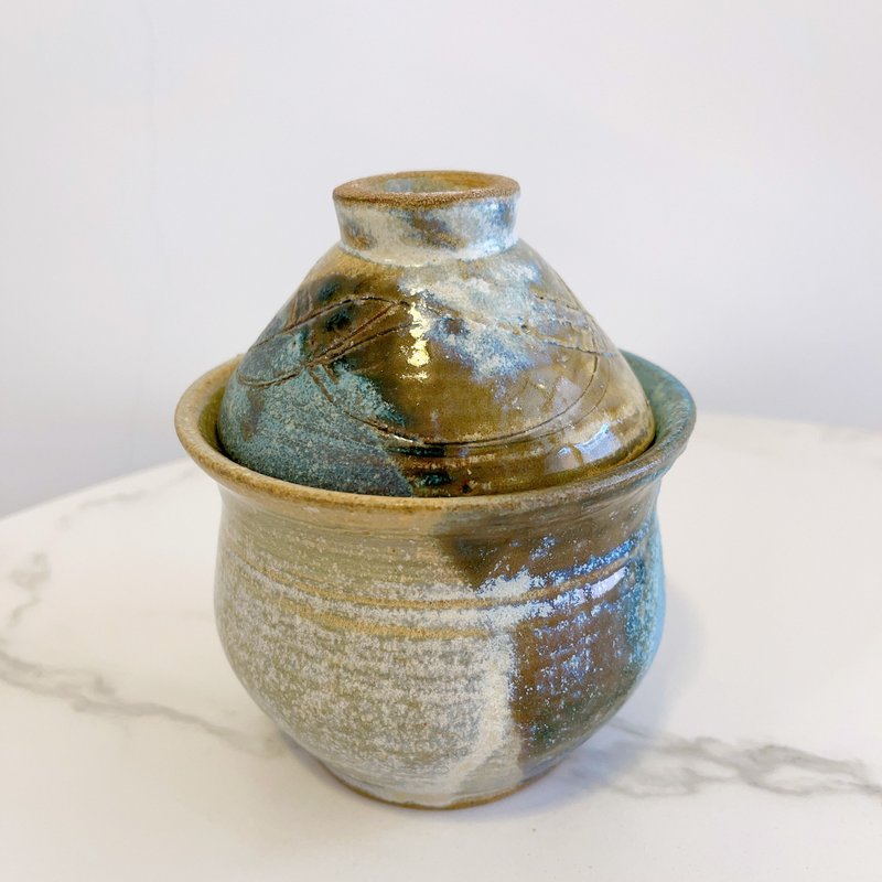 大地礼赞 附盖小罐子 - 其他 - 陶 多色