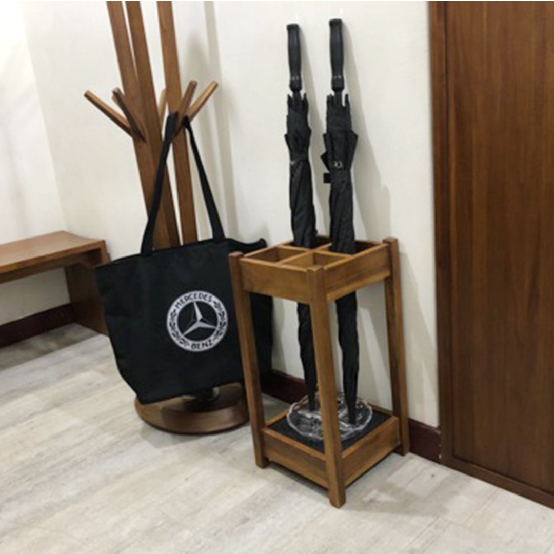 【吉迪市100%全柚木家具】RPOT013A柚木简约伞桶 伞架 收纳 置物 - 收纳用品 - 木头 咖啡色