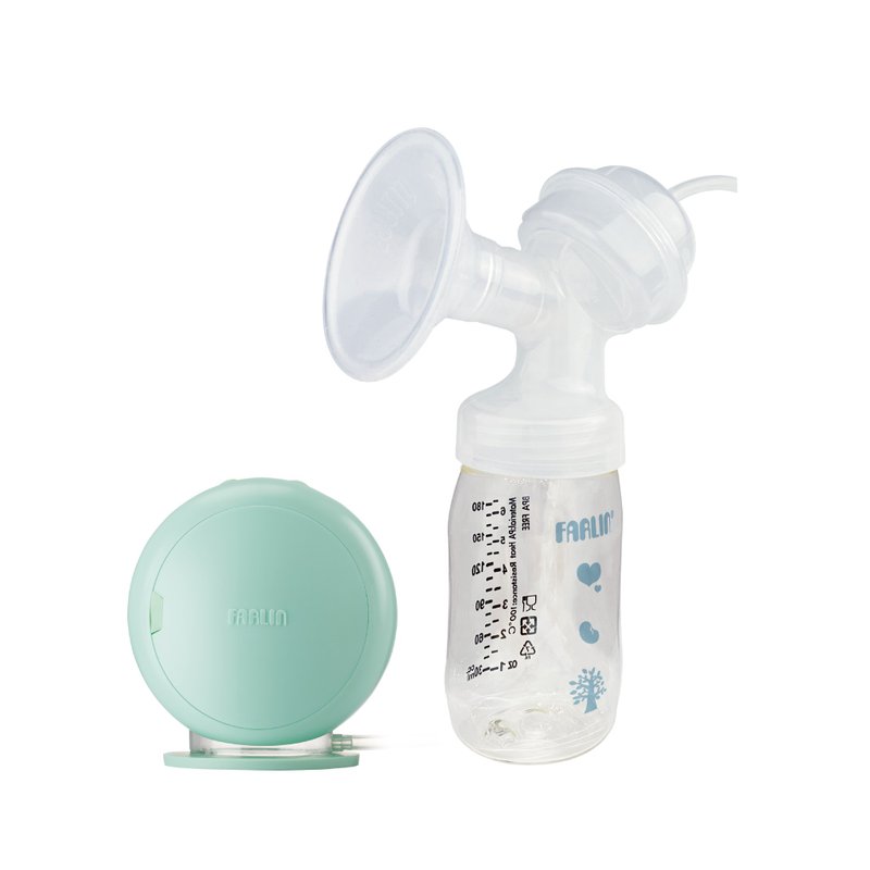 【FARLIN】小蜗牛宽口单边电动吸乳器(赠手动吸乳配件组) - 其他 - 其他材质 绿色