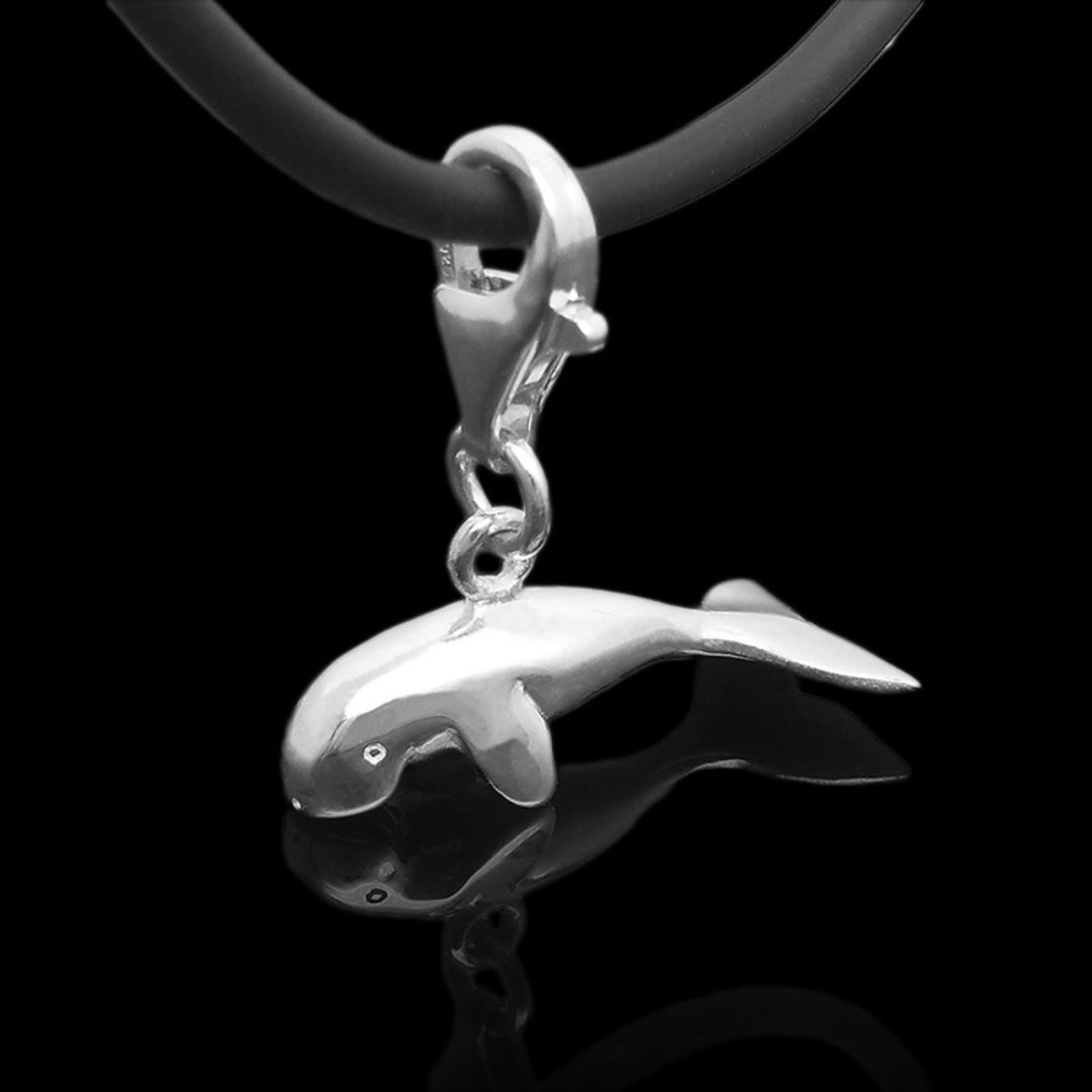 Dugong Silver Charm - 项链 - 纯银 