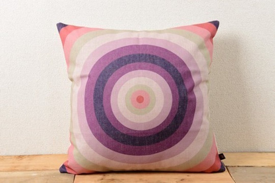 Cushion cover 45 × 45cm TukTuk Design Light Tunnel TUKCUSHION013 Natural Linen - 摆饰 - 棉 