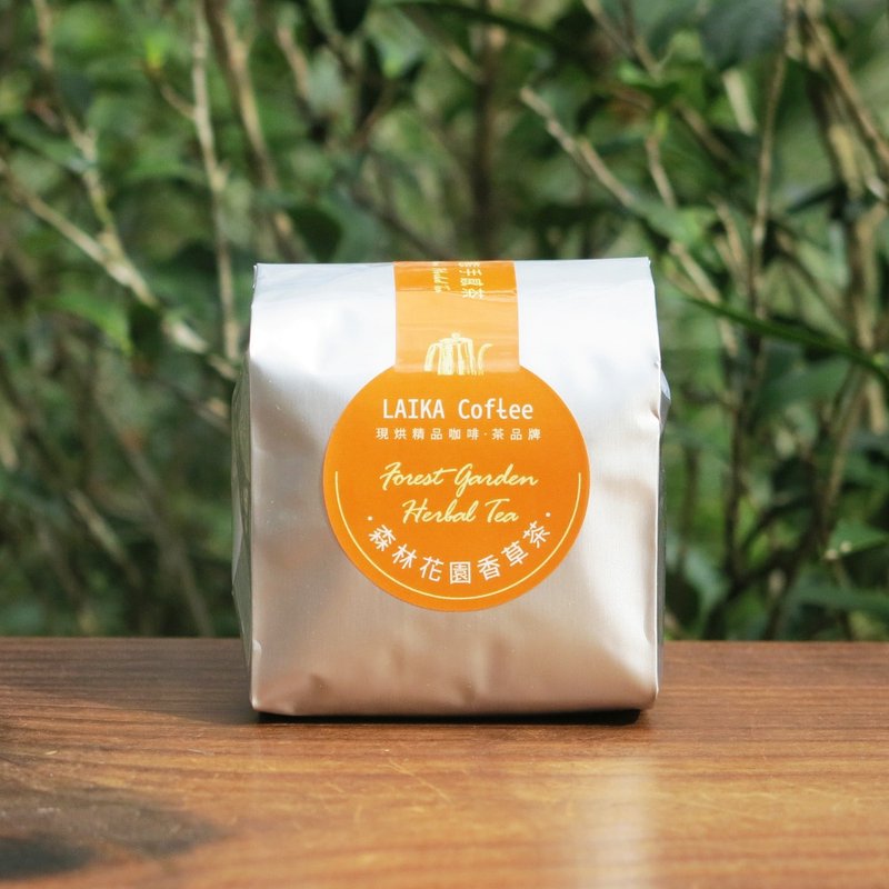 森林花园香草茶 - 仙境 (薄荷 仙草 鱼腥草) 环保包装 10包入 - 茶 - 新鲜食材 橘色