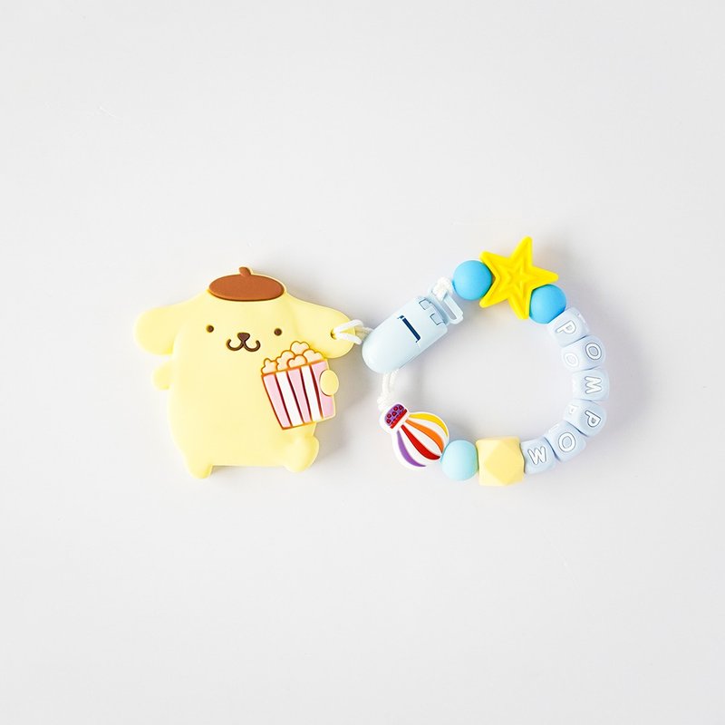 pompom 星星 热气球 布丁狗固齿器(礼盒另购) / 定制化奶嘴链 - 玩具/玩偶 - 其他材质 多色