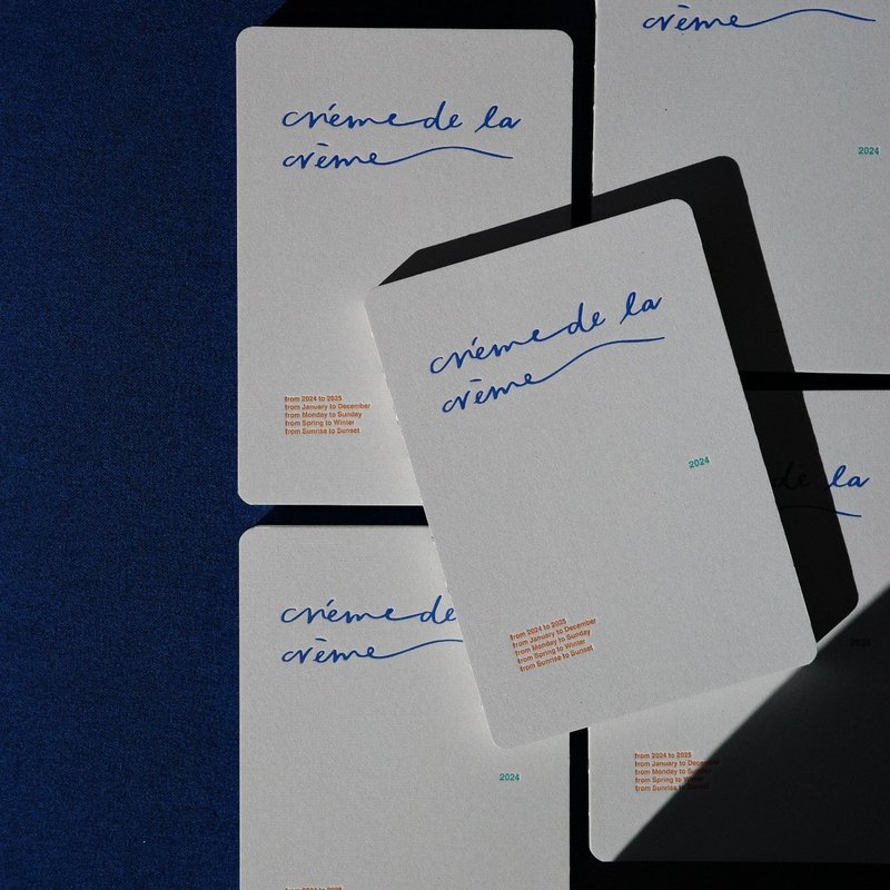 2024 créme de la crème 手帐组 - 笔记本/手帐 - 纸 