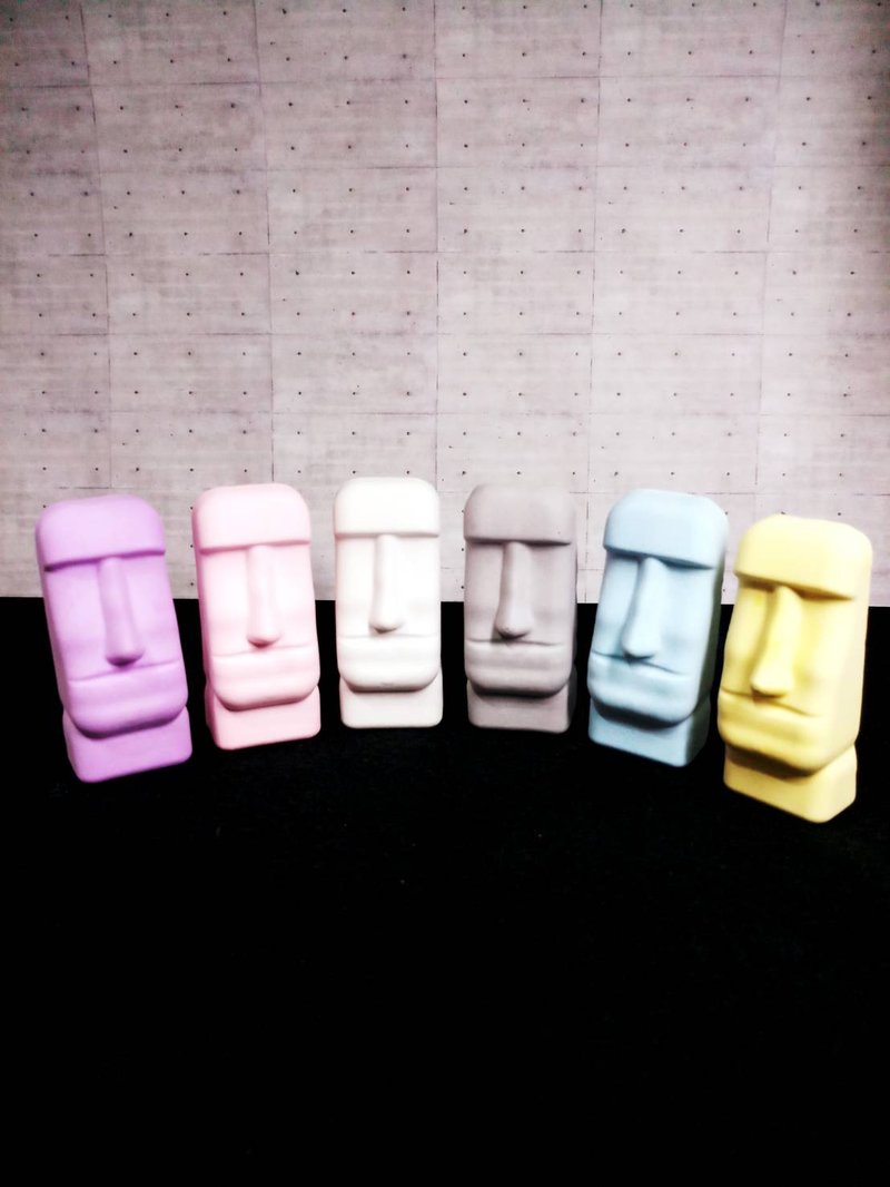 复活岛-摩艾5入扩香石 -情人节-新年礼物-生日礼物 - 香薰/精油/线香 - 其他材质 