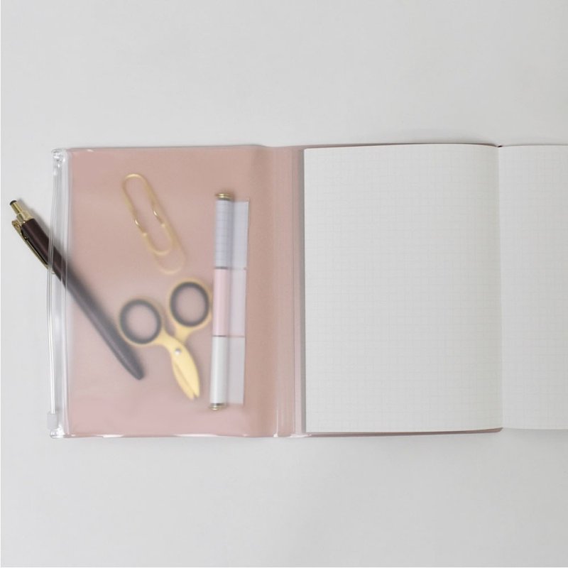 附小物收纳盒笔记本套 Sotto B6 书套 手帐套 - 书衣/书套 - 其他材质 黑色