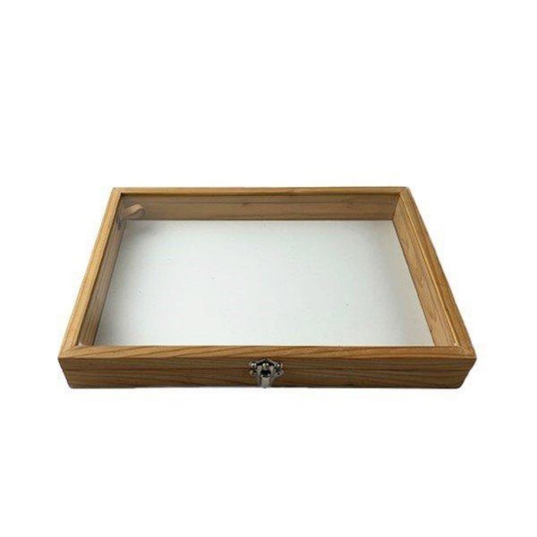 wooden glass case accessories - 收纳用品 - 木头 卡其色