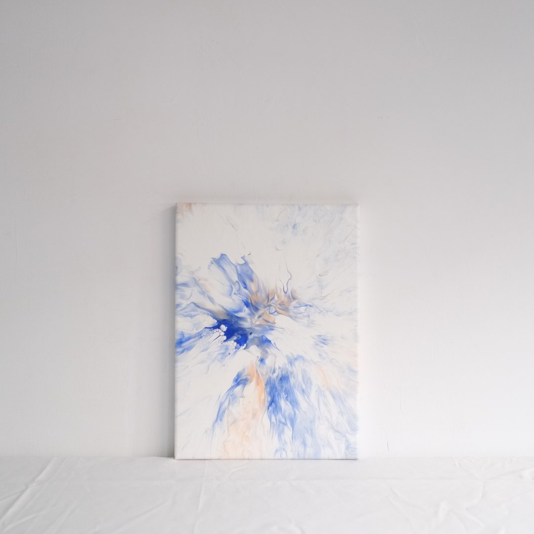 淡淡的天空 - 海报/装饰画/版画 - 颜料 