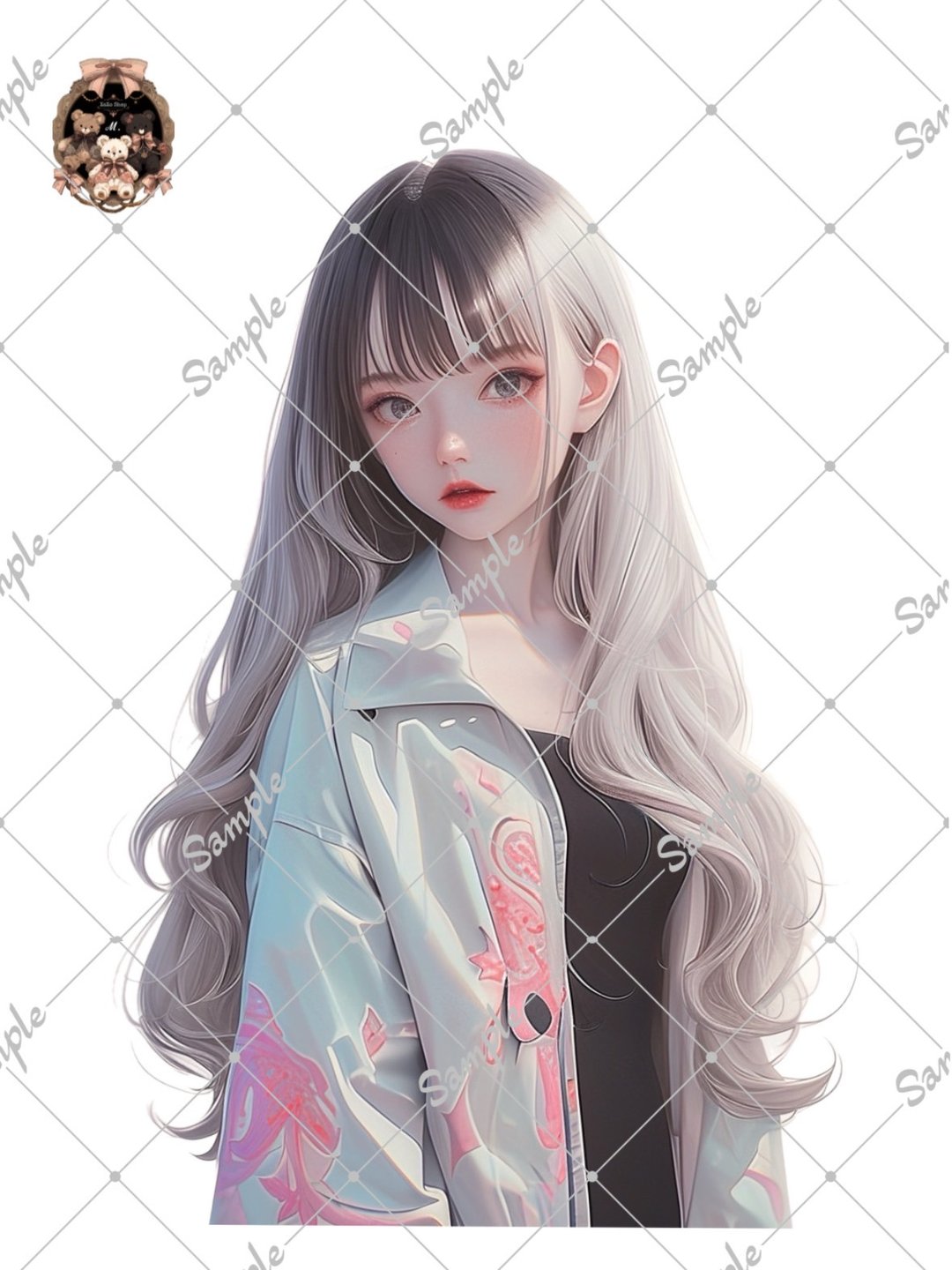 原创人物贴纸 - 贴纸 - 纸 