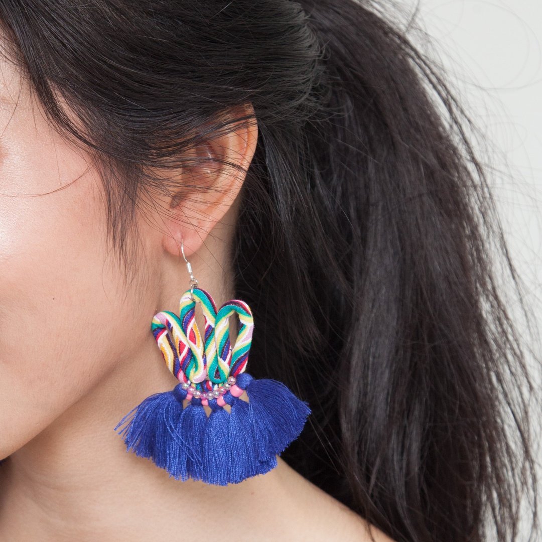 Dangle Earrings for Women – Handmade Boho Earrings – Cute Earrings - 耳环/耳夹 - 纯银 多色