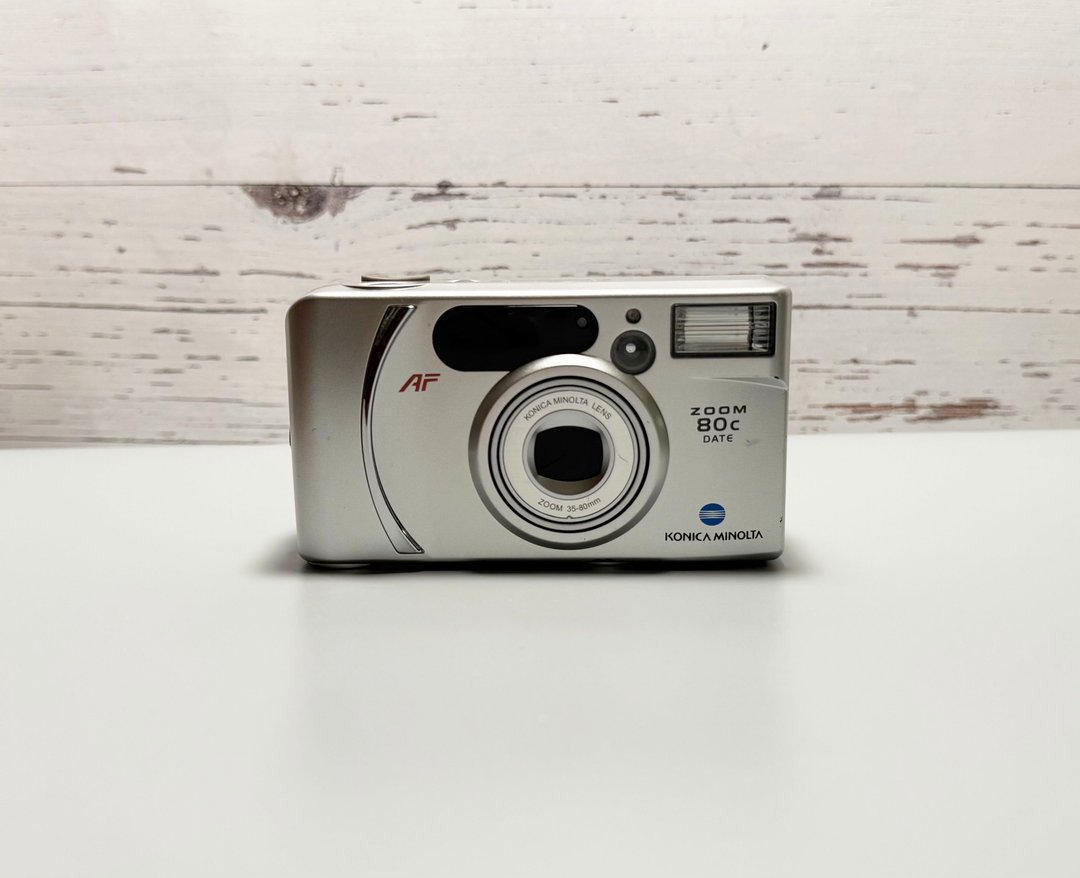 菁桐照相馆 MINOLTA ZOOM 80c DATE 底片相机 现货 - 相机 - 其他金属 银色