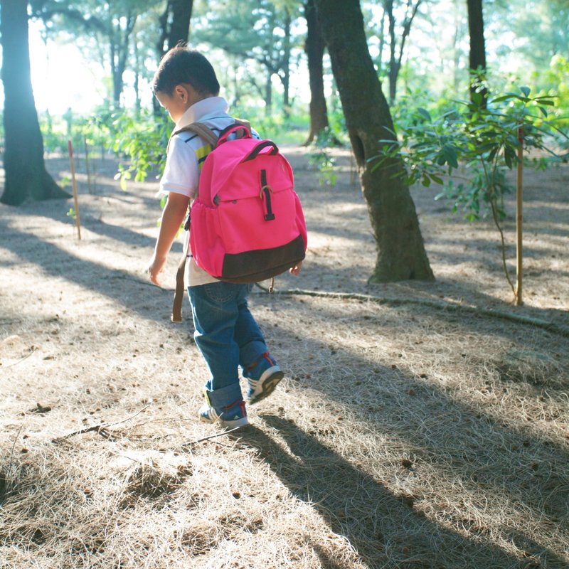 御饭团/真皮防水帆布后背包 - 后背包/双肩包 - 其他材质 多色