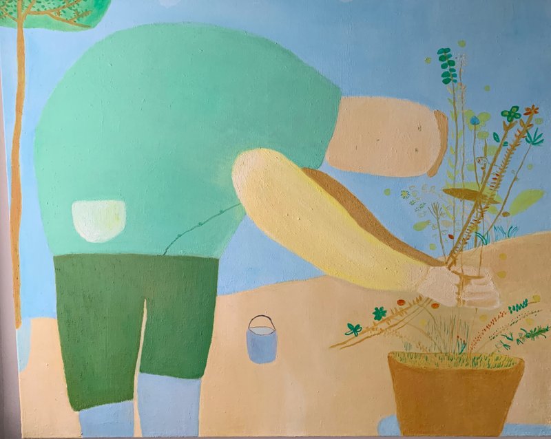 巨人的花园 油画 - 海报/装饰画/版画 - 棉．麻 