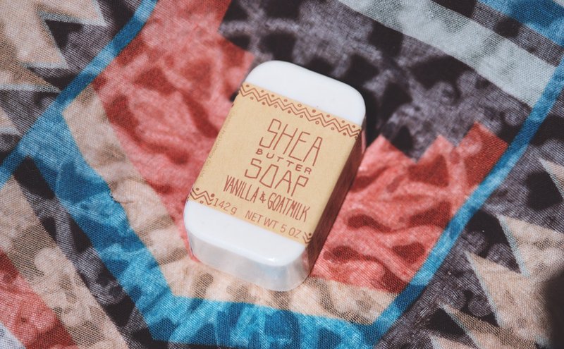 SHEA BUTTER SOAP - 142g Vanilla & Goatmilk - 肥皂/手工皂 - 其他材质 