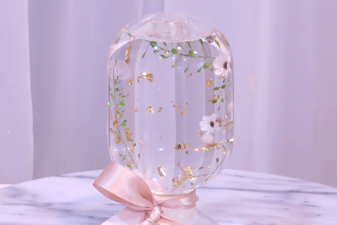 水中永生花 浮游花 --- 绿色伊甸园 - 干燥花/捧花 - 植物．花 绿色