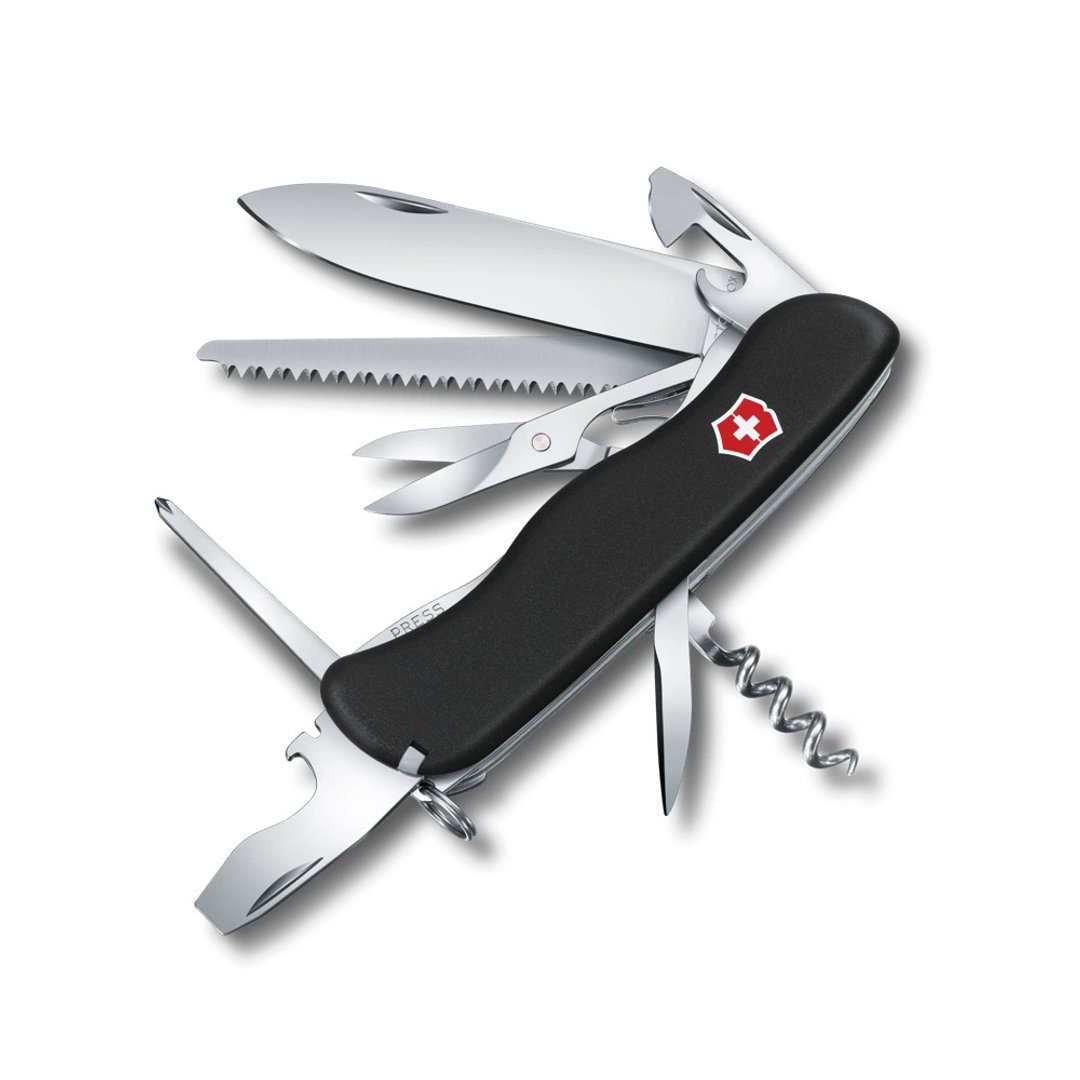 VICTORINOX 瑞士维氏 瑞士刀 14用 111mm 黑 0.8513.3 - 露营用品 - 不锈钢 黑色