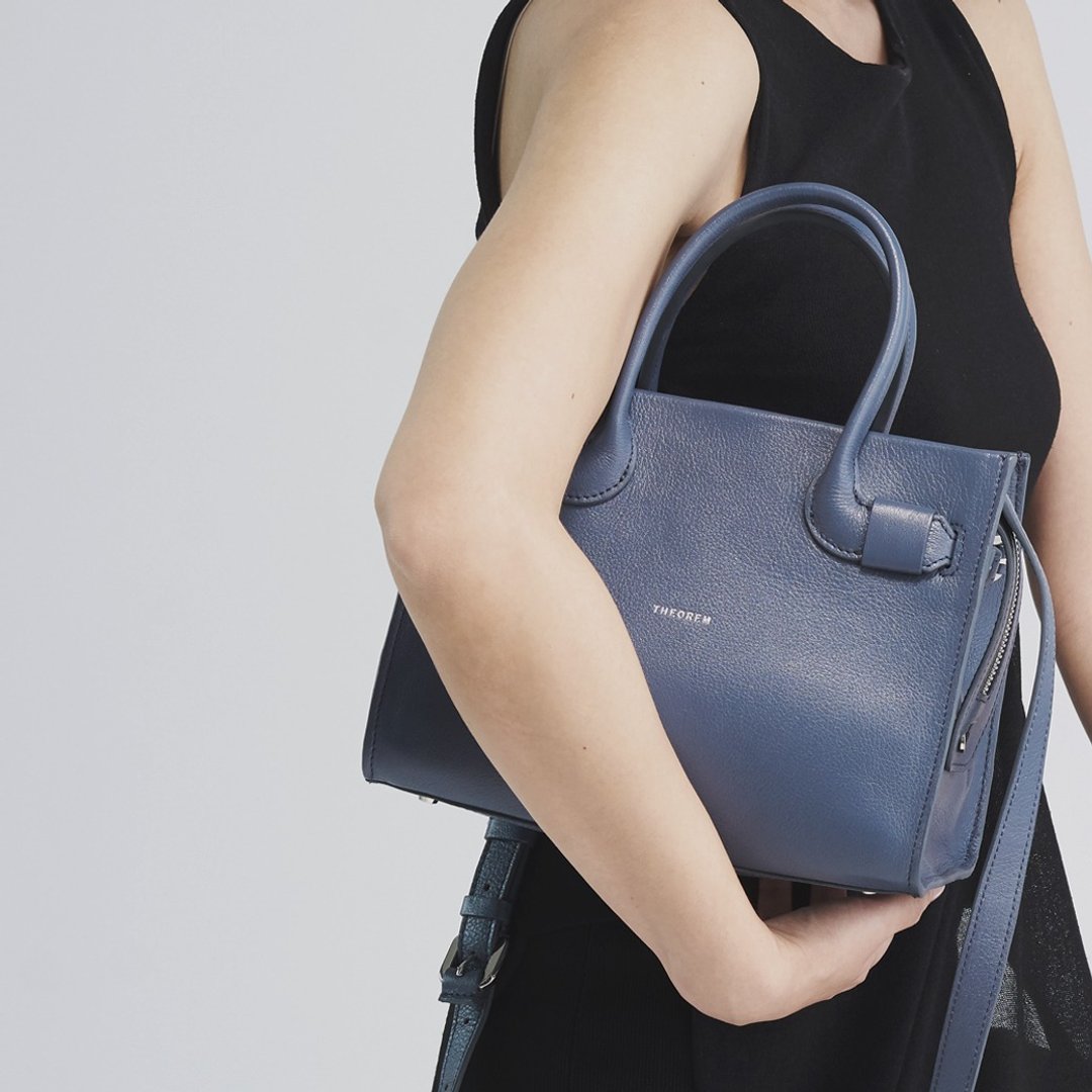 Absolute Cross body & Handbag - 手提包/手提袋 - 真皮 蓝色