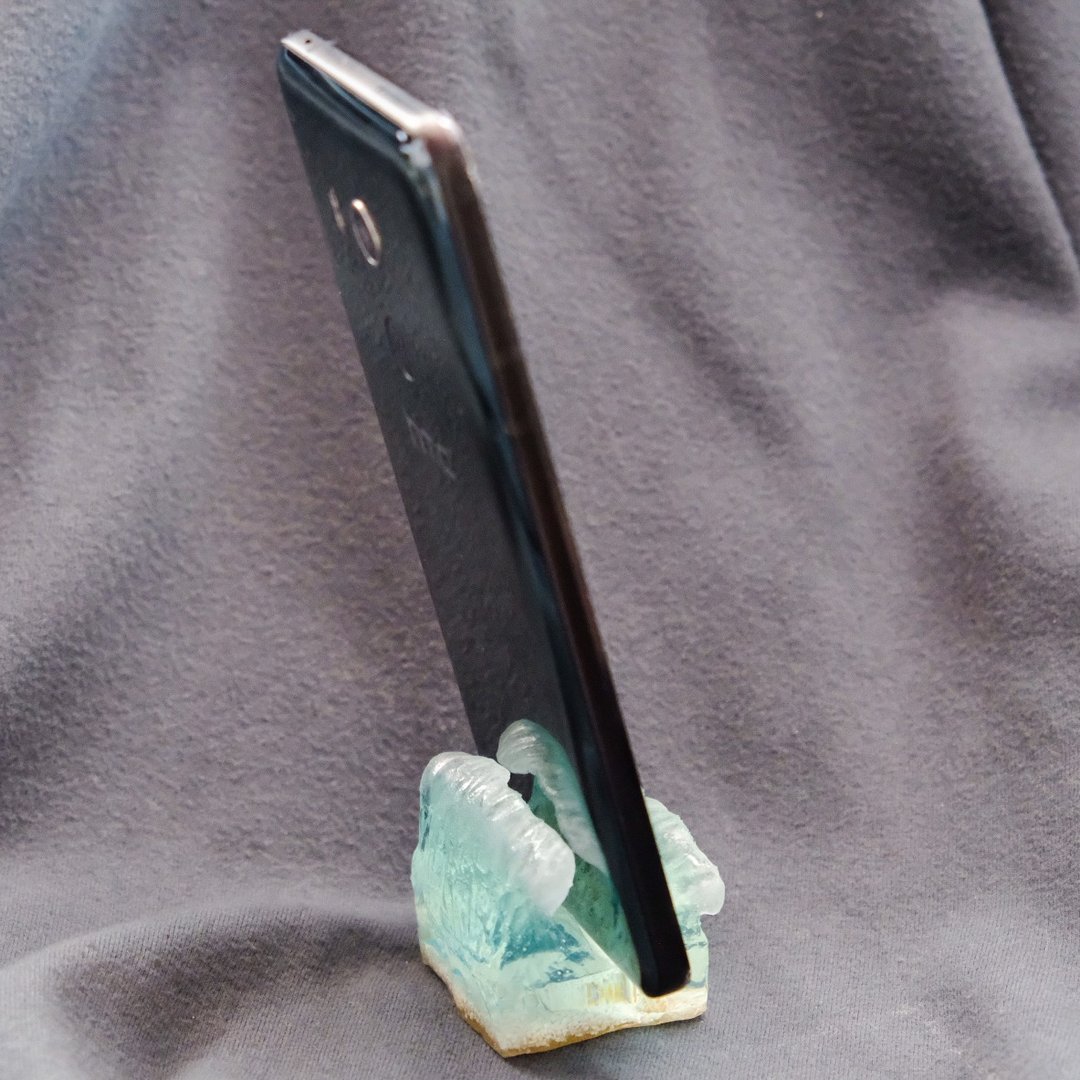 【后浪前浪】电话架手作坊 Handmade Wave Phone Stand Workshop - 其他 - 树脂 