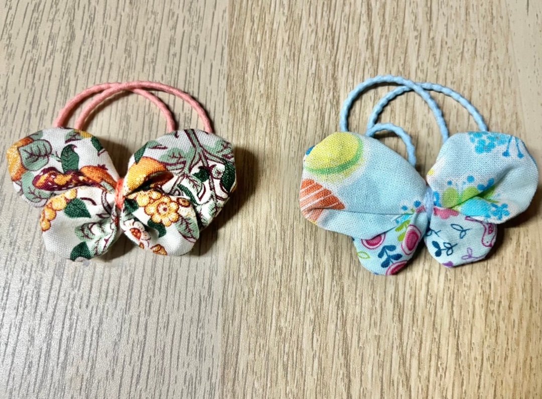 两枚发圈 - 发饰 - 棉 多色