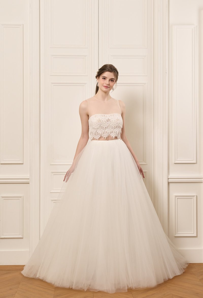 Jasmine 天鹅湖两件式纱裙 - 裙子 - 其他材质 白色