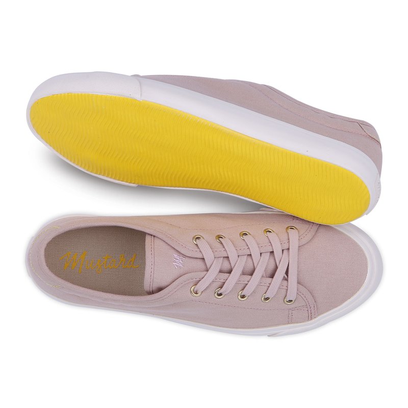 Alexis in Rose (Unisex) - 女款休闲鞋 - 棉．麻 粉红色