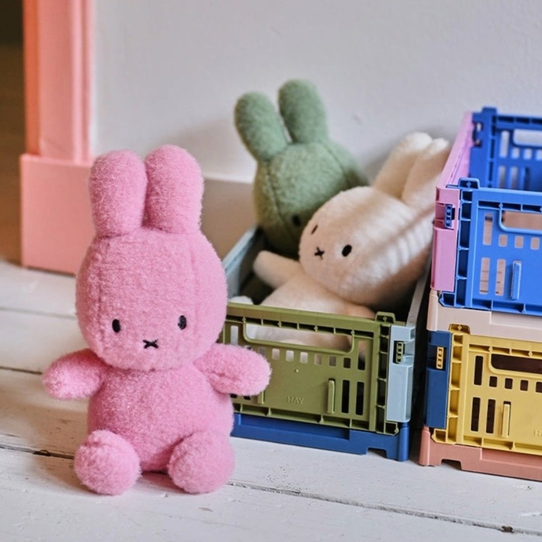 24H 出货 BON TON TOYS 米菲兔 ECO 棉填充玩偶 - 糖果粉 - 玩偶/公仔 - 聚酯纤维 粉红色