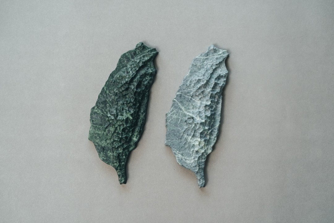 台湾地景扩香石/摆饰 礼盒包装 Taiwan Terrain Diffuser/Deco - 香薰/精油/线香 - 石头 绿色