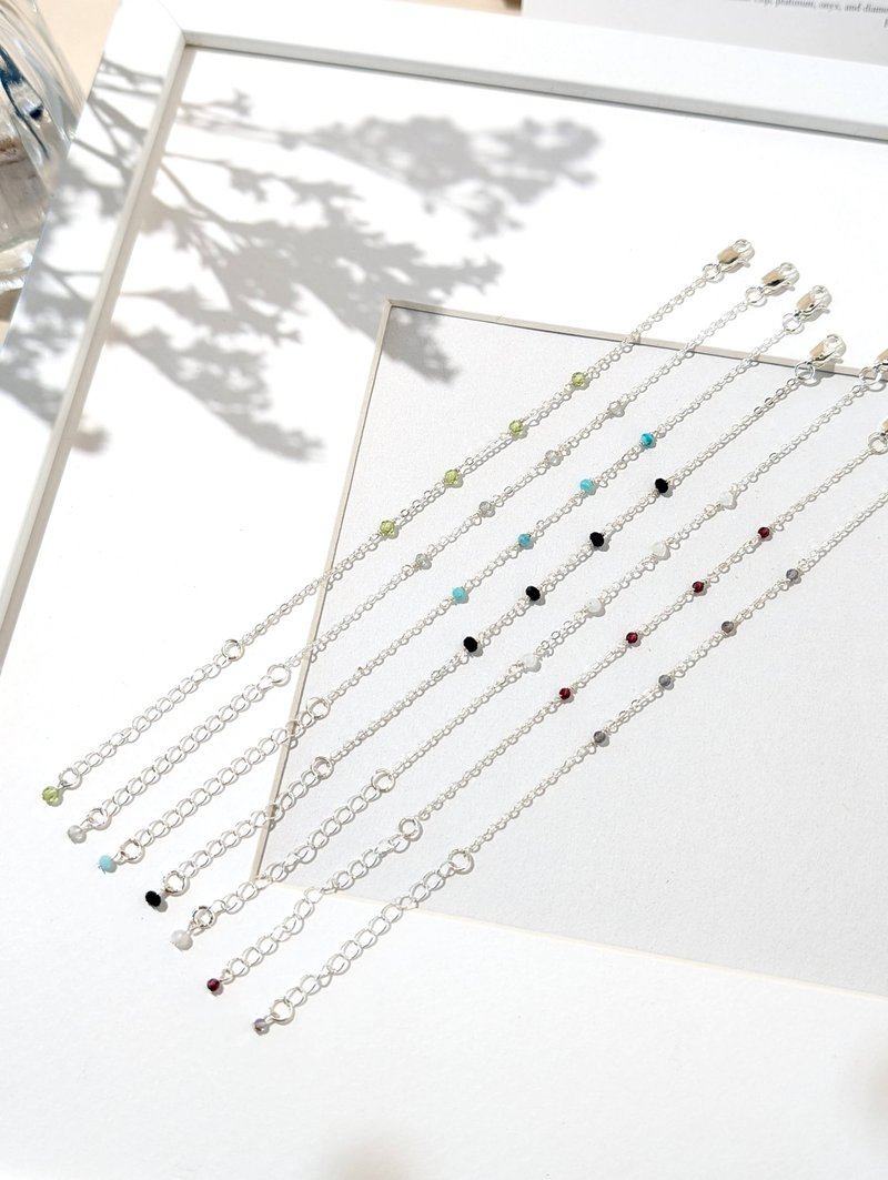 银色星辰 手链 - 手链/手环 - 半宝石 