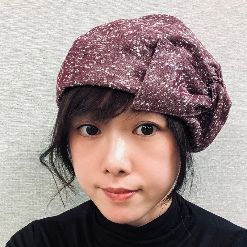 巴塞隆纳贝雷帽 - 帽子 - 棉．麻 