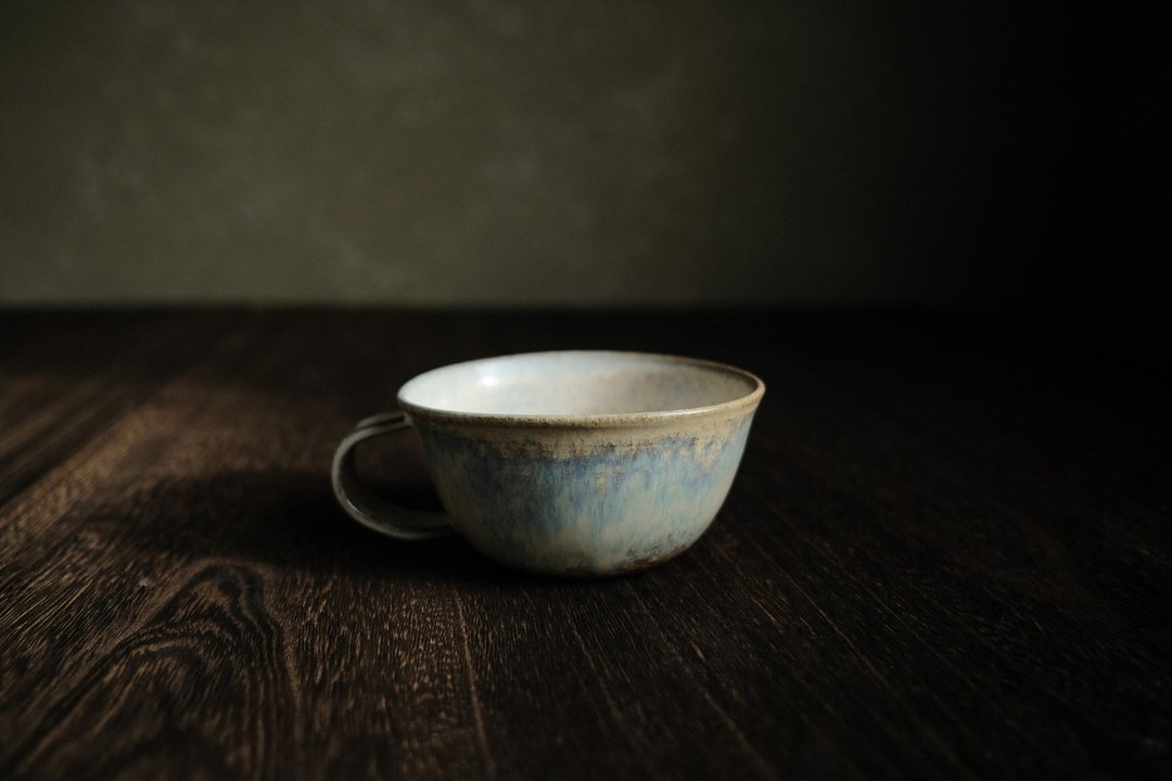 白层・仪式杯・宽杯子5 - 其他杯子 - 陶 白色