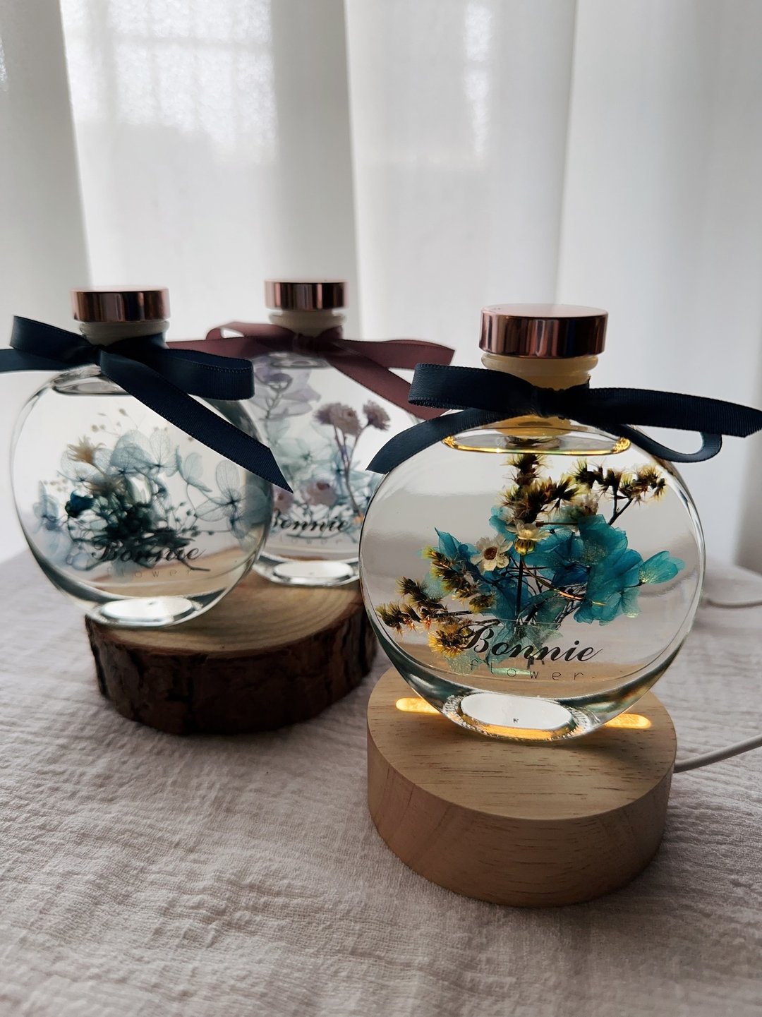 浮游花瓶/圣诞礼物/交换礼物/夜灯 - 干燥花/捧花 - 植物．花 