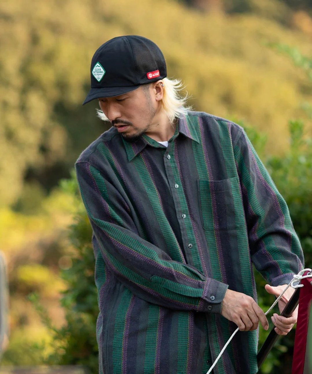 All Mountain Mesh B.CAP 翻檐帽 短檐帽 RB3640 - 帽子 - 棉 多色