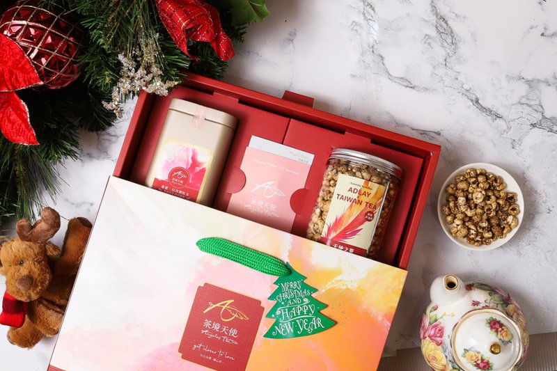 【圣诞节】庆典圣诞礼盒 圣诞伴手礼 交换礼物 茶叶 下午茶 茶包 - 茶 - 其他材质 