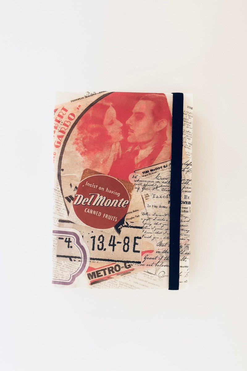 手缝笔记本 A6 手工书 / 手帐 - 笔记本/手帐 - 纸 