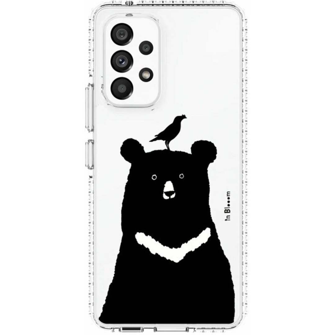 【预购】三星手机壳/Samsung Galaxy A53/动物园/台湾黑熊与八哥 - 手机壳/手机套 - 其他材质 透明
